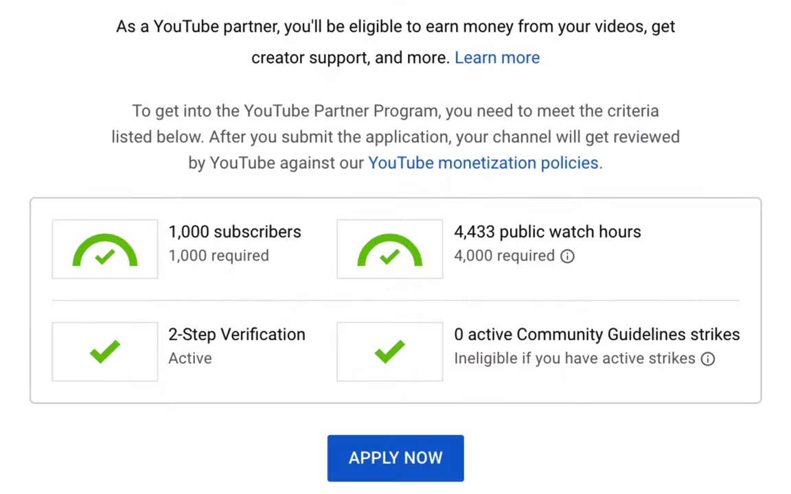 How to Check Monetisation Using Tools Online
